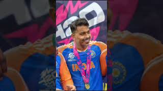 hardik pandya crying hardikpandya viratkohli bhumrah indiancricketer cricket youtubeshorts [upl. by Liakim576]