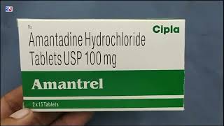 Amantrel Tablet  Amantadine Hydrochloride Tablets  Amantrel Tablet Uses Side effects benefits Dose [upl. by Ybot]