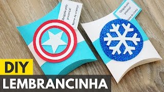 DIY LEMBRANCINHAS ECONÔMICAS E BARATINHAS  Passo a Passo [upl. by Nesrac]