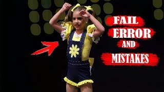 Dance Moms MistakesFailProblems and Errors [upl. by Mandel971]