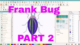 Hatch Embroidery Tutorial Beginner embroidery connections PART 2 FRANk [upl. by Reidar]