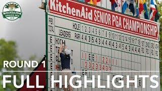 Round 1 Highlights  2019 KitchenAid Senior PGA Championship at Oak Hill Country Club [upl. by Albertson]