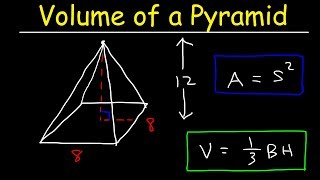 Volume of a Pyramid [upl. by Ellenij]