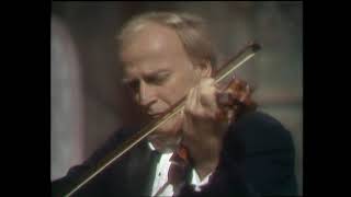 Yehudi Menuhin  Bach Partita No 2 Chaconne 1972 Gstaad [upl. by Wylma]