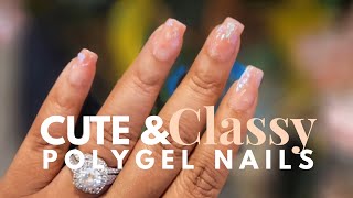 How to Apply PolyGel Nails For Beginners [upl. by Tjader]