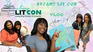 Steamy Lit Con Vlog  Meeting my Favorite Romance Author of All Time [upl. by Delorenzo976]