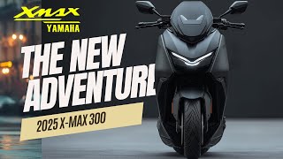 2025 YAMAHA XMAX 300  A Closer Look at The Specs and Features [upl. by Ayekel]