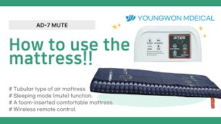 A Bedsores Prevention mattress AD7 MUTE [upl. by Eerased]