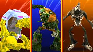 TMNT Legends Rahzar Muckman Mutagen Man VS Out of the Shadow Boss [upl. by Pryor105]