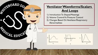 Ventilator Waveforms Scalars And Loops  Basic Concepts  Pressure Flow And Volume [upl. by Arodal]