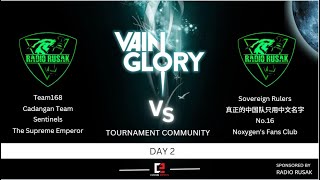 TOURNAMENT VAINGLORY 2024 DAY 2 amp 3 [upl. by Klusek139]