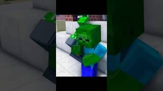 When Pro Zombie Plays Bottle Flip  Monster School  minecraft monster shorts viral [upl. by Channing]