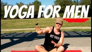 Yoga for Men  5 min Yoga Stretch Workout with Sean Vigue Fitness [upl. by Padraig]