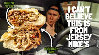 I cant believe this Cheesesteak is seriously from a Jersey Mikes [upl. by Mckeon]