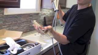 How to install a Kitchen Faucet StepbyStep [upl. by Lyndes]