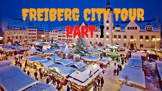 Walk through Freiberg  PART 1  Winter in Germany  Christmas Market  Winter Market [upl. by Quintina792]