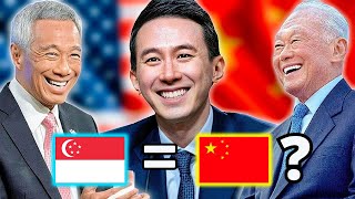 When Americans Think Singapore  CHINA ft Shou Zi Chew of Tiktok Lee Kuan Yew amp Lee Hsien Loong [upl. by Raseda927]