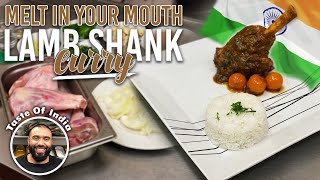 HOW TO COOK LAMB SHANK  RECIPE  CURRY  INDIAN  MELT IN MOUTH  FALLING OF BONE  LATIFS INSPIRED [upl. by Brit]