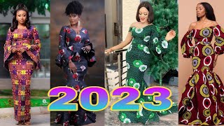 💥Fashion 2022💥Très Jolie Modèle Robe Ankara en wax stylé couture africainemode model africandress [upl. by Fayina]