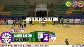 LGU Games 2024 Dasmariñas City vs Tanauan City  Basketball Preliminaries  July 23 2024 [upl. by Imotih43]