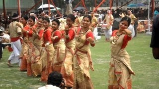 Bihu dance is the most popular folk dance of Assam  বিহু নৃত্য [upl. by Bainbrudge]