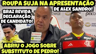 EXPLOSIVO BRAZ LAVA ROUPA SUJA NA APRESENTAÇÃO DE ALEX SANDRO TUDO SOBRE SUBSTITUTO PARA PEDRO [upl. by Lizette]