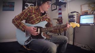 Wreckless Eric  Whole Wide World Guitar Cover [upl. by Winny948]