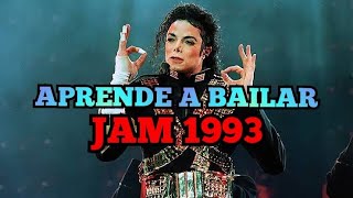 Aprende a Bailar como Michael Jackson  JAM 1993 Choreography [upl. by Mlohsihc]