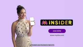 Myntra x Kiara Advani for Myntra Insider [upl. by Teevens]