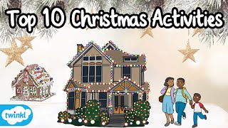 Top 10 Christmas Activities for Families  Christmas Holiday Activities to do with Kids [upl. by Orofselet]