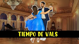 TIEMPO DE VALS  COREOGRAFÍA PASO A PASO 💃🕺❤️ [upl. by Hepsiba]