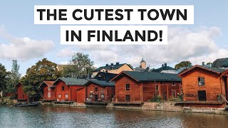 PORVOO FINLAND DIY Walking Tour of Porvoo Old Town plus where to stay [upl. by Avram214]