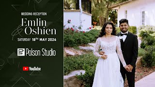 Live Webcast Of Wedding Reception Oshien amp Emlin  Polson Studio  2024 [upl. by Enait569]