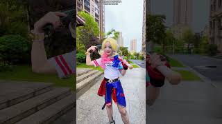 What competition did Harley Quinn win spiderman harleyquinn cartoon funny family [upl. by Ahsasal]