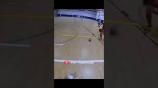 Guadaña futsal goalkeeper viral goal shorts goleiro portero fail goalkepper fútbol [upl. by Pickar]