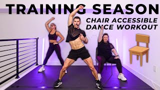 Dua Lipa  Training Season  chairaccessible  Dance Workout by Caleb Marshall [upl. by Ky89]