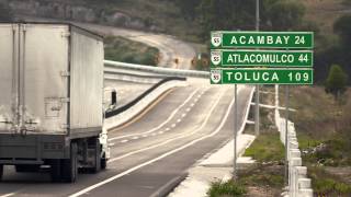 Ampliación a 4 carriles de la Carretera AtlacomulcoPalmillas [upl. by Ecirtemed638]