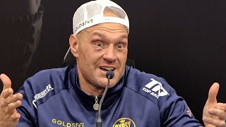 Tyson Fury • FULL POST FIGHT PRESS CONFERENCE vs Oleksandr Usyk  DAZN Boxing [upl. by Id39]