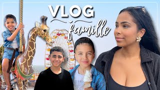 🎡 VLOG FAMILLE  du rire aux larmes  Direction le parc d’attractions ENSEMBLE 🤣💦épisode 5 saison1 [upl. by Tihw]