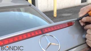 Bondic  Mercedes E class Brake Light Repair [upl. by Erehs469]