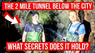 The 2 Mile Tunnel below the City  Nottingham Beck Burn Culvert Lost River [upl. by Rhine]