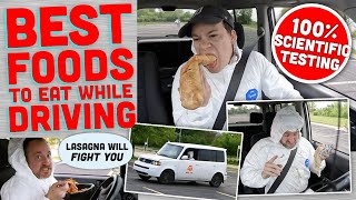 Watch Us Ruin A Car To Determine The Safest Foods To Eat While Driving [upl. by Studley]