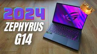 Asus ROG Zephyrus G14 2024 REVIEW OLED  The BEST 14 inch Laptop [upl. by Kitchen]