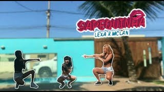 Sapequinha  Lexa e Mc Lan  coreografia  thays souza [upl. by Ybba121]