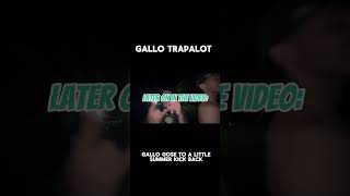 GALLO TRAPALOT NEW VIDEO vlogs NEWVIDEO welit viralshorts [upl. by Kellene]