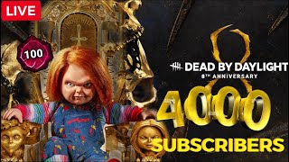 THANK YOU GUYS FOR 4000 SUBSCRIBERS Dead By Daylight Update 802 LIVE [upl. by Solis]