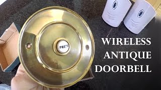 How to Make an Antique Doorbell Wireless [upl. by Teodor]