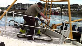 How not to Moor a Fishing Trawler in Howth Harbour Ireland [upl. by Gerald]