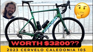 2023 Cervelo Caledonia 105 QUICK LOOK [upl. by Wendeline756]