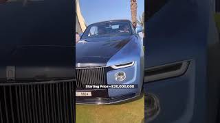 28 Million Rolls Royce Boat Tail spotted in Dubai [upl. by Hanni691]